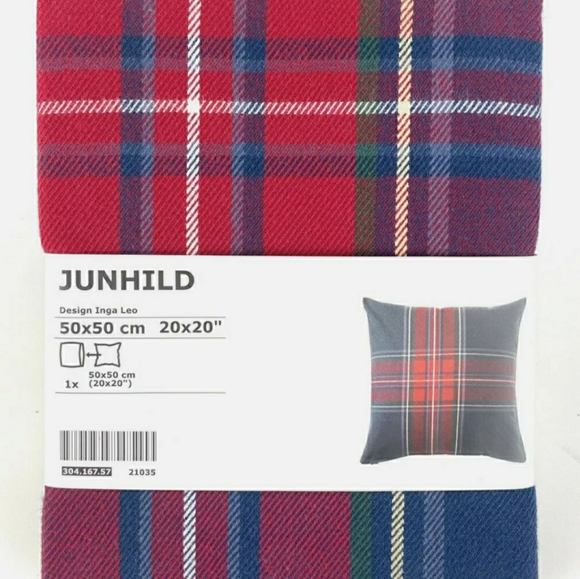 IKEA ~ new item "JUNHILD" Cushion cover MULTI-COLO - Picture 4 of 5